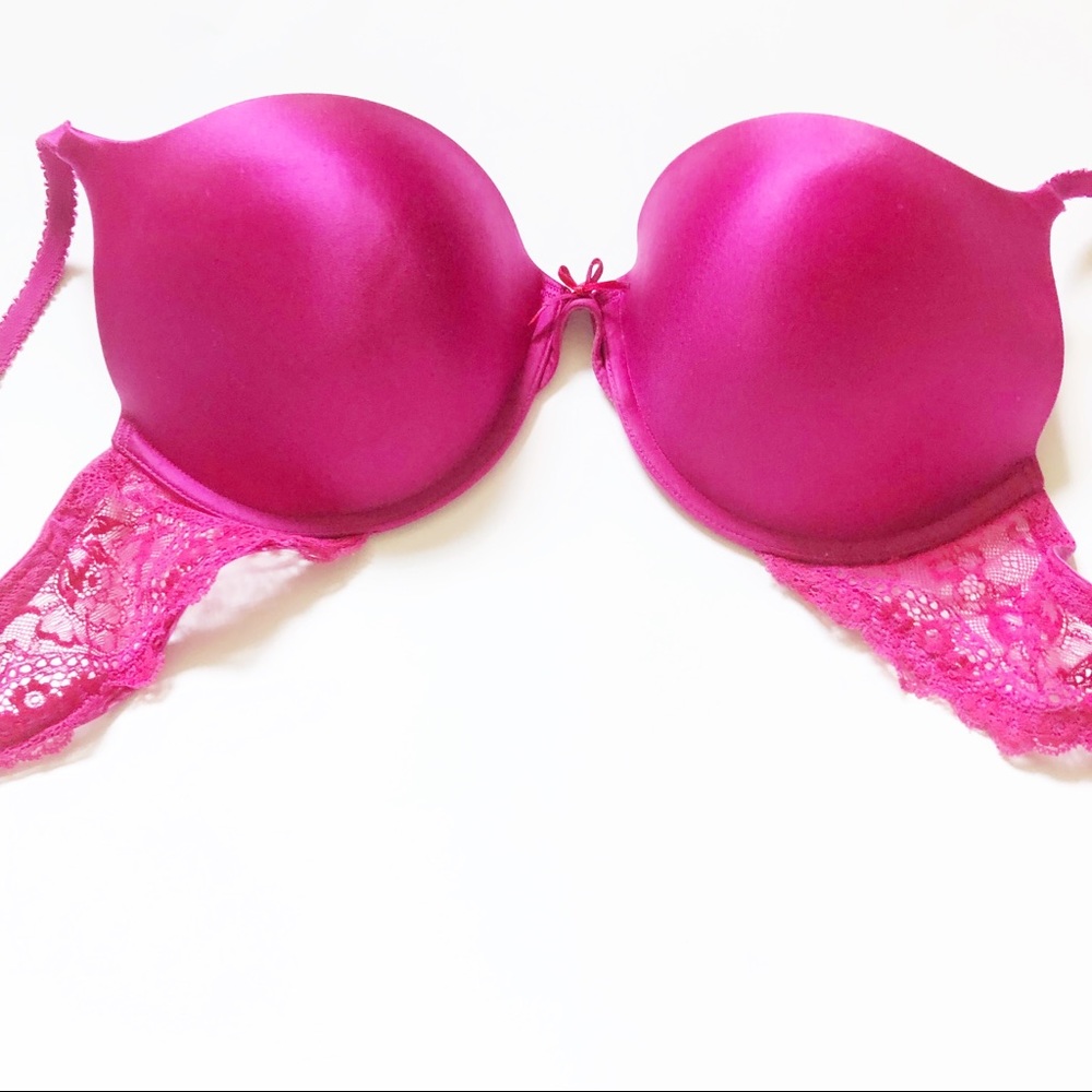 Maidenform Magenta Feeling Sexy Ultimate Gel Push Up Bra Style 8829 Size 38D - Picture 5 of 16